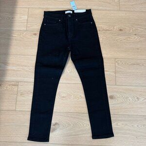 NEW Loft black skinny jeans, size 27P